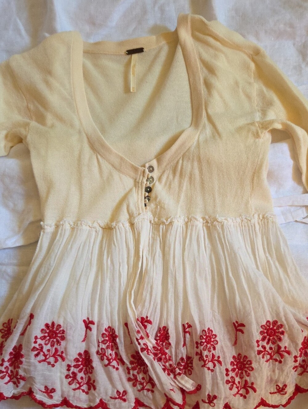 Free People "Summer Sweater" Cardigan || Coquette, Fairy Core
